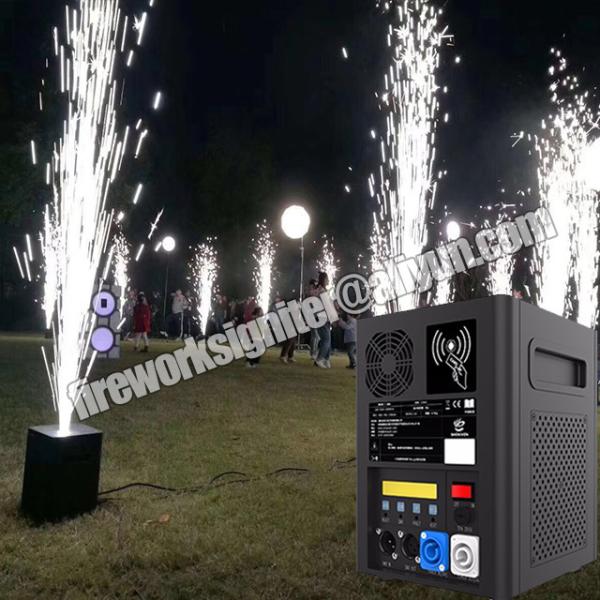 Wedding Mini Sparkular 110v Dmx512 1 - 3m Sparkler Fountain Machine