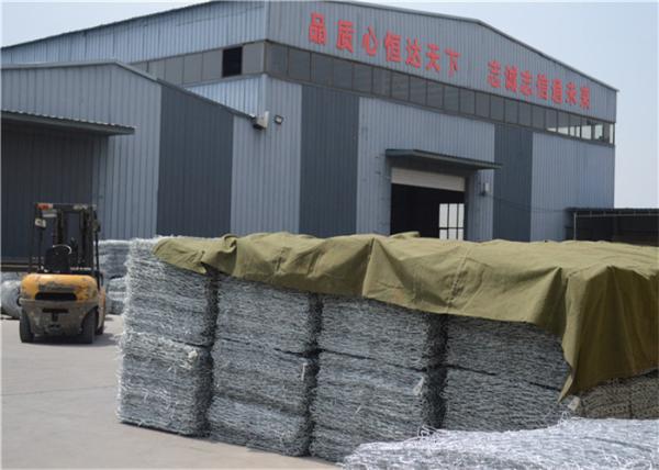 Galvanized Gabion Box 2x1x1m Hexagonal Mesh for Retaining Walls