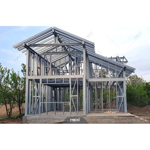 1.2mm C89 Light Gauge Steel Villa Roll Forming Machine Hydraulic