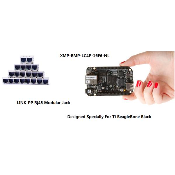 Фильтр 10/100Mbps, XMP-RMP-LC4P-16F6-NL IEEE 802,3 POE RJ45 10P8C
