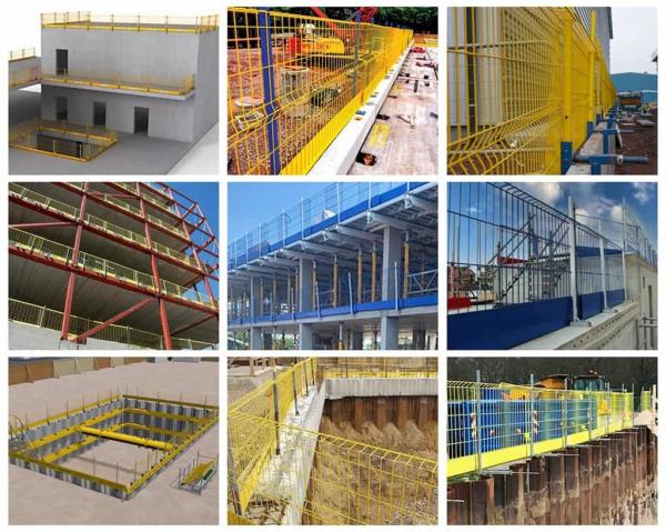 High-Strength Edge Protection Barrier With Carbon Fiber Reinforcement For Durability