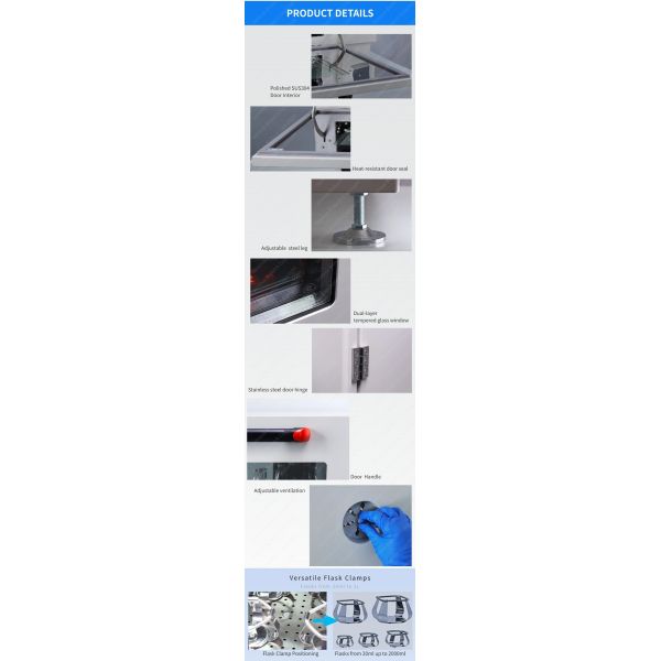 Refrigerated Orbital Laboratory Incubator Shaker ST-201R