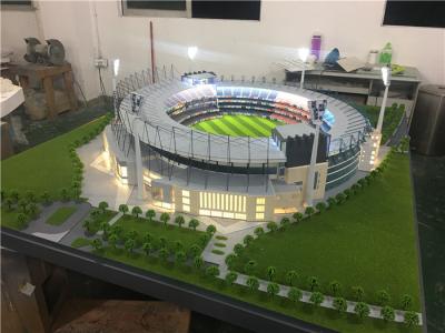 Modelo à escala do estádio da luz do diodo emissor de luz, modelo diminuto Maquette para a exposição