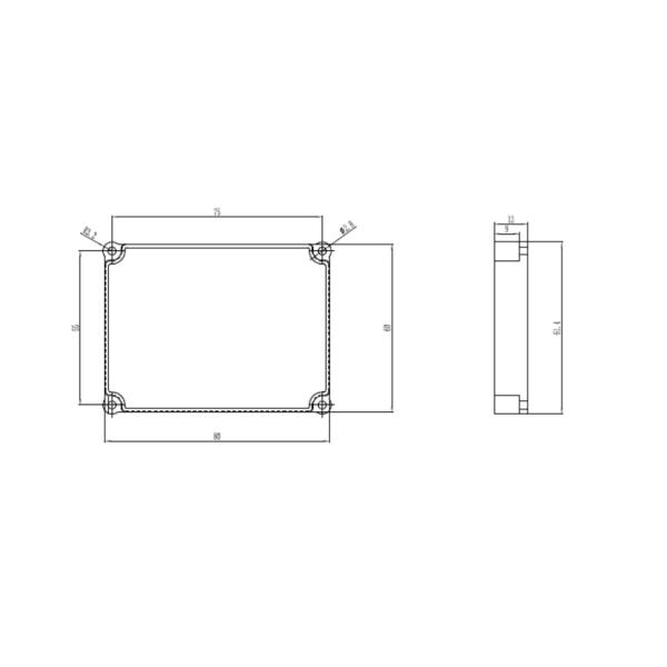 4 Channels 1260-1360nm LAN WDM MUX DEMUX Single Fiber For Access Networks
