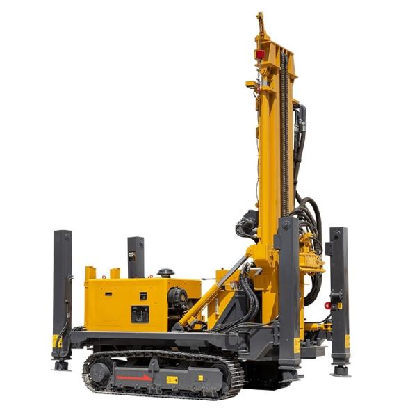 Máquina de perfuração de poços de água de construção 300m Profundidade 330mm Diâmetro 8,7t Peso