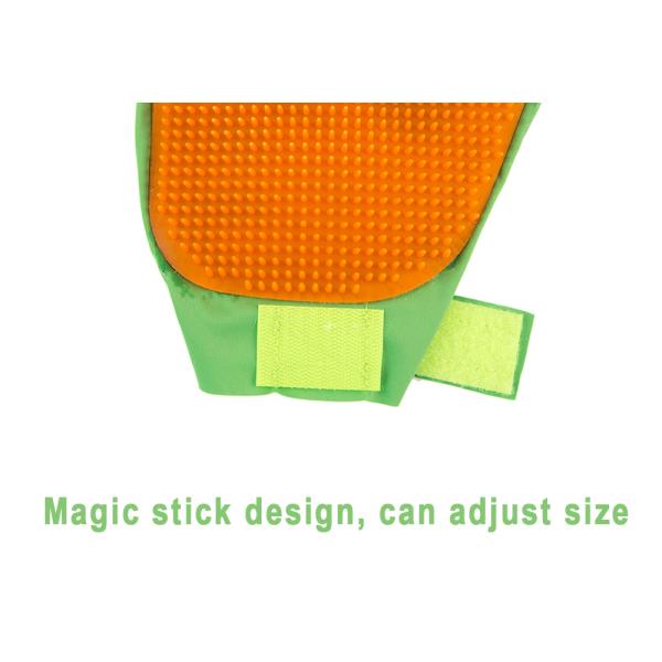 Легкий для использования удаления меха холить любимца щетки волос кота перчатки любимца