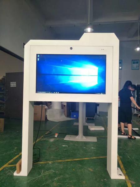 43 inch AC100-240V Floor Standing Digital Signage , Outdoor Vertical LCD Screen 50/60 HZ