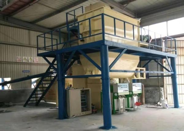 Semi Automatic Tile Adhesive Machine Wall Tile Grout Plant Computer Control