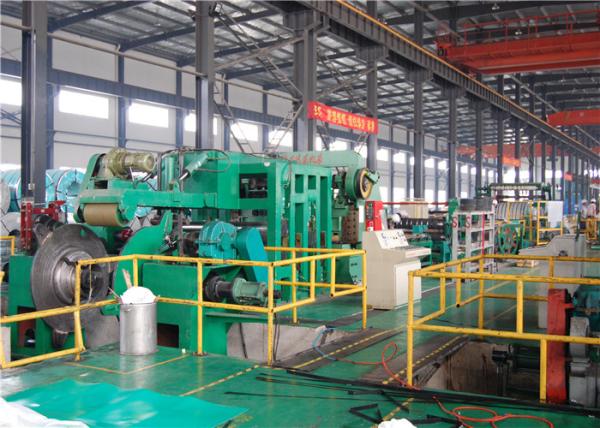 Φ2000mm Metal Slitter Machine , Steel Slitting Equipment Automatic Knife Change