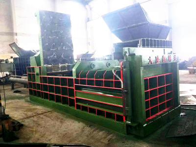 Máquina móvel da prensa da sucata para o alumínio de cobre 5100*1800*2500mm dos metais restantes