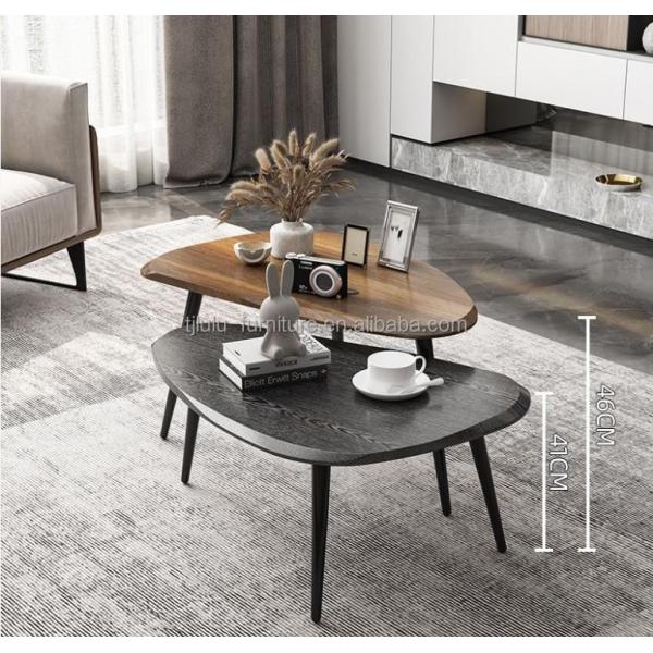 Nordic Modern Wooden Coffee Table for Small Living Room Furniture Functional and Durable