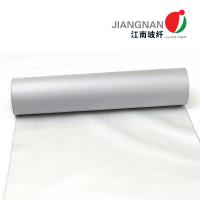 Tela de grande resistência da fibra de vidro de Grey Color Custom Silicone Coated para a proteção contra o calor
