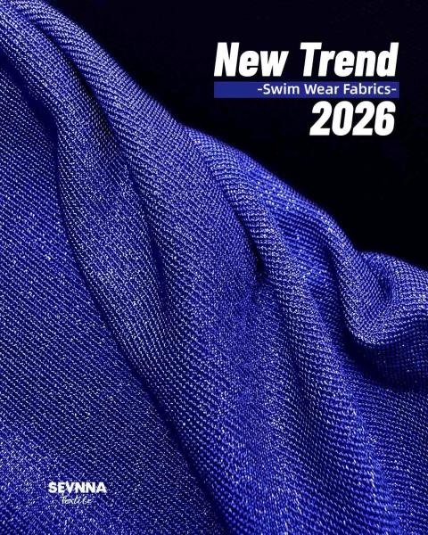 145cm Width Recycled Swimwear Fabric in Solid Pattern for Sustainable Swimwear