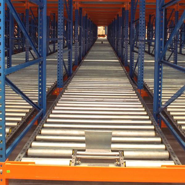 FIFO  Storage Shelving Gravity Carton Flow Rack Flow Through Racks Roller Storage RACK