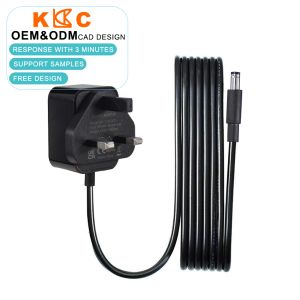 12V 2A Power Supply Adapter with Multiple DC Plug Options