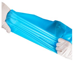 Waterproof Disposable Thumb Loops Protective CPE PLASTIC Gown Hospital Medical Surgical Disposable CPE Gown