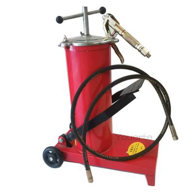 0.6-0.8mpa Hand Operated Grease Pump 8l Manual Oil Lubrication High Pressure Foot Operated Pedal