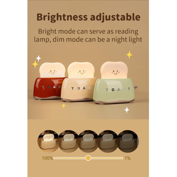 Lâmpadas de torradeira de luz decorativa para iluminação decorativa