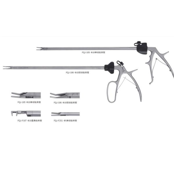 Aplicador profesional de clips de titanio para cirugía laparoscópica GB/T18830-2009 Certificado