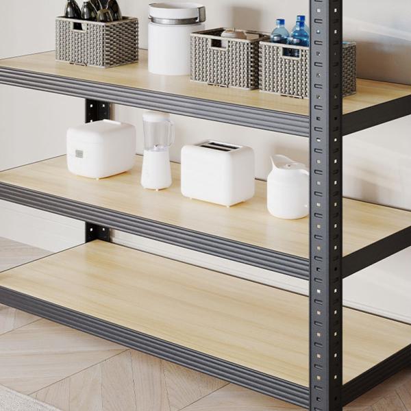 Storage Shelves Adjustable Garage Shelving Heavy Duty Metal Utility Rack Unit for Warehouse Pantry Kitchen