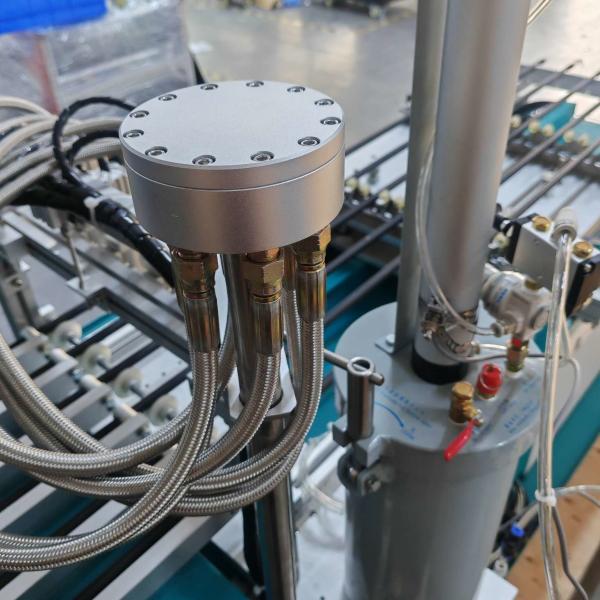 800pcs/H Automatic Assembly Line Customized Glue Dispensing Equipment For T8 Glass Tube