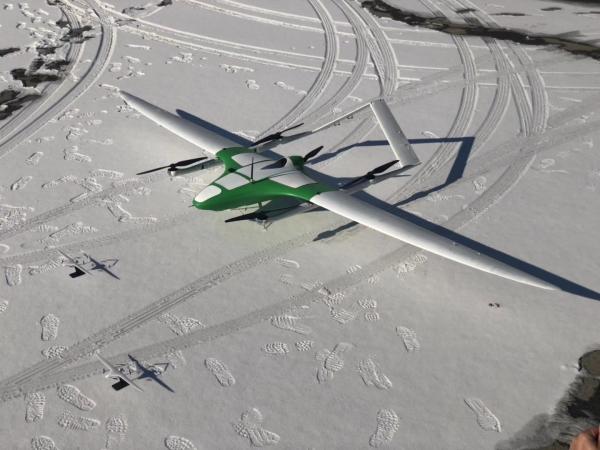 New Gasoline  VTOL 18Hours Endurance ,350Km Range for Survey, Surveillance and Border Patrol