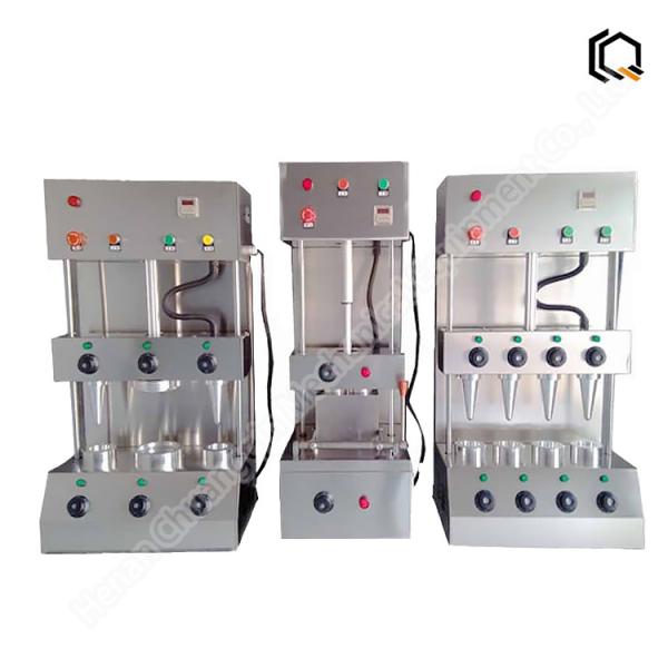 3KW Industrial Food Machines Conical Pizza Former Machine Edible Waffle Cup Maker