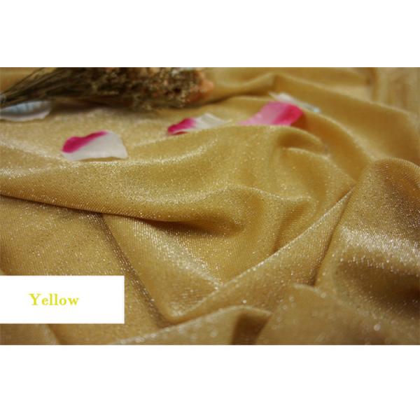 Яркий розовый сияющий Sequin простирания вяжет ткань ткани 40gsm Lurex металлическую