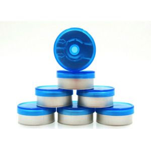 Медицинское сальто бутылки пробирок с округлой формы крышки с алюминиевым пластиковым материалом