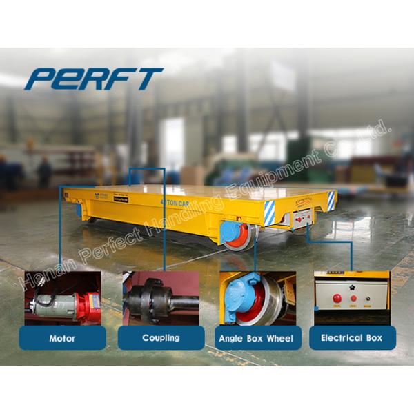 No Towing Cable Heavy Duty 50m/Min Rail Transfer Trolley For Stone Mine