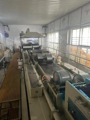 Máquina de galvanização de cobre com fio de prata 0 ̊300 m/min