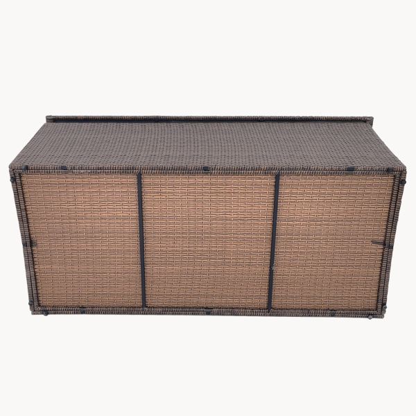 Factory Wholesale Hot Sale Outdoor Garden Big Size Rattan Storage Box
