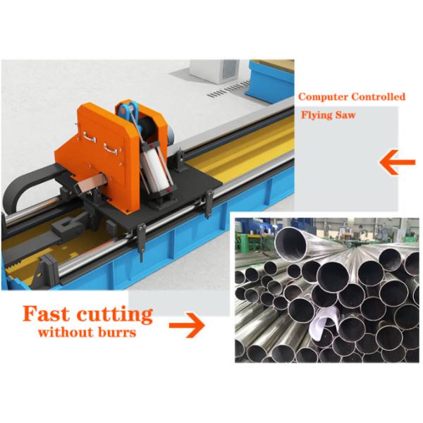 Летание следа пачки трубки энергии углерода стальное отрезало с пилы 20Kw-50Kw