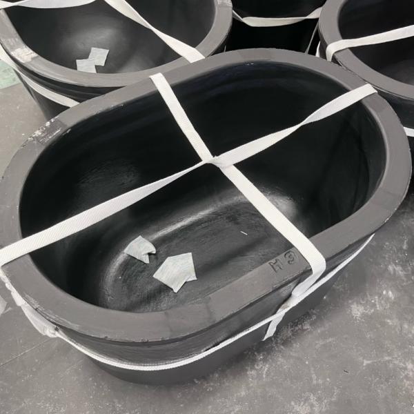 Crisol de arcilla de grafito para fundición de metales no ferrosos