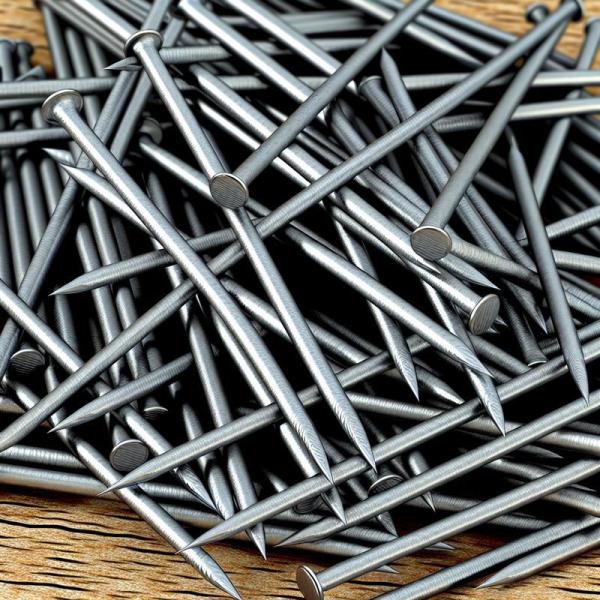 Q195 Q235 Carbon Steel Bright Steel Common Wire Nails Smooth Shank