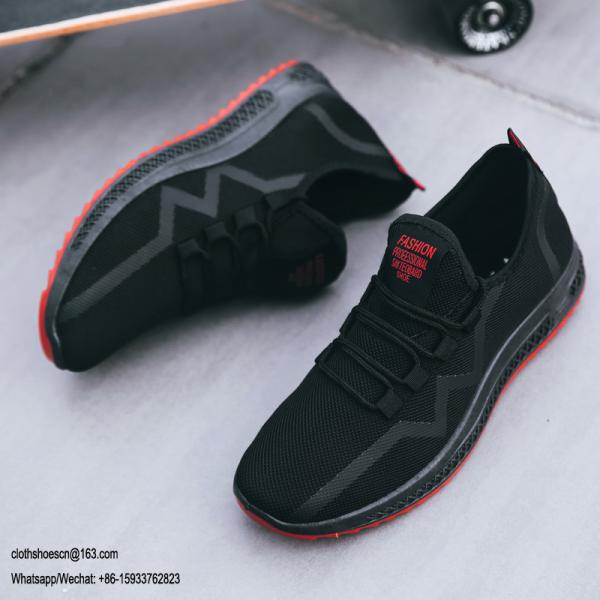 china factory 2019 fashion breathable  shoes mens casual sport shoes
