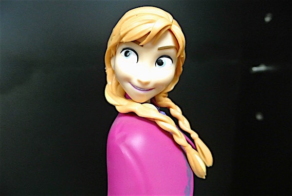 Frozen Princess Anna Cartoon Shampoo Bottle For Home Decoration Various Colors