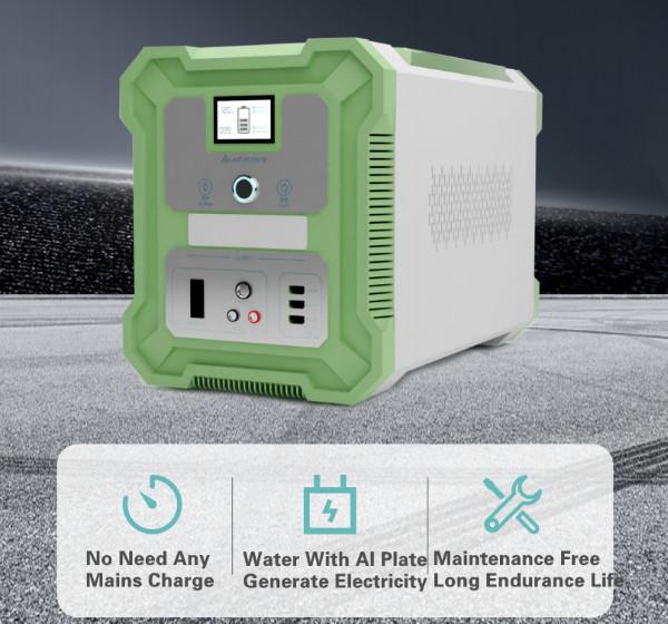 Bateria de ar de alumínio de 120W Nova energia Carregamento gratuito Fornecimento de energia exterior portátil