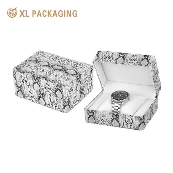 Customized Logo Men Woman Watch Set Packaging Box with Pillow Luxury Watch Paper Gift Packaging Box