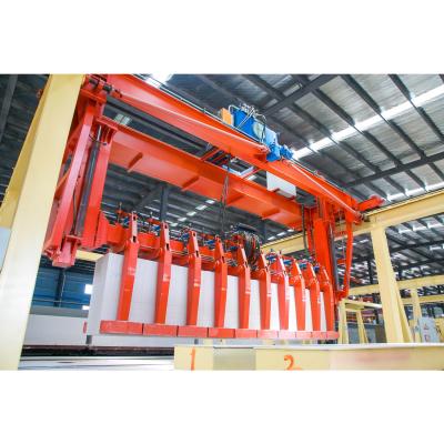 Os feixes do OEM ISO9001 dois içam a máquina do bloco de AAC
