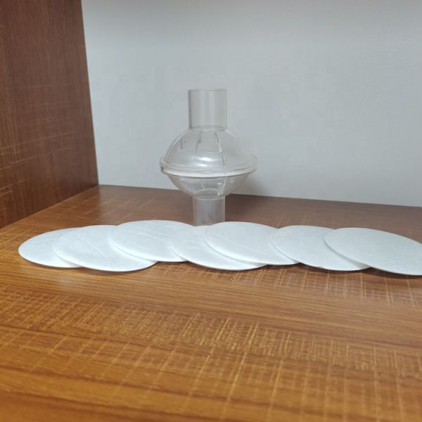 Papier filtre HME ondulé avec un grammage de 160-190g, 70% pâte de bois/30% pâte de coton et une garantie de 3 ans