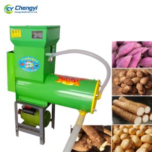 High Efficiency Starch Separator Manual Feed Root Tuber Extraction Machine