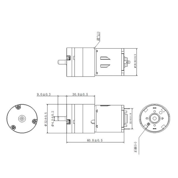 Diaphragm Miniature Air Pump DC 4V 6V 12V 24V For Household Appliances