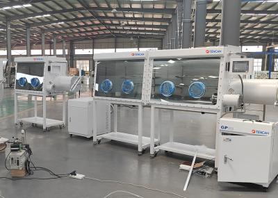 Laboratory Use GBP750S-4(1800) Inert Gas Glovebox Regeneration System With 4 Gloves for One Side
