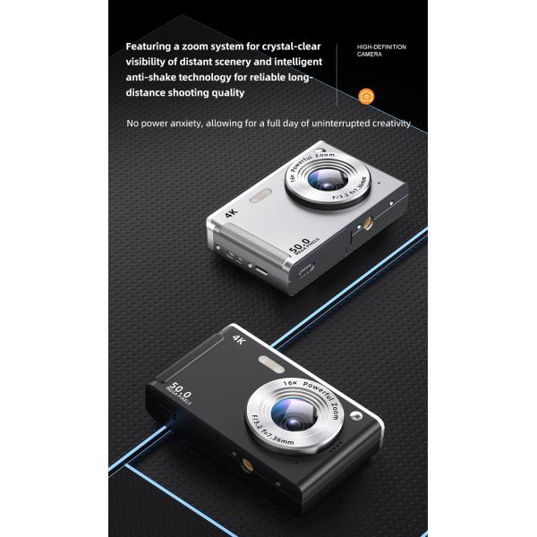 4K Photography Waterproof Digital Video Camera 32GB SD Card