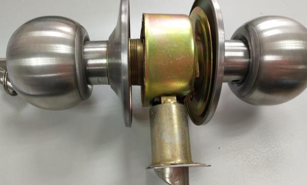 House Stainless Steel Key Lock Door Knob / Double Cylinder Door Knob