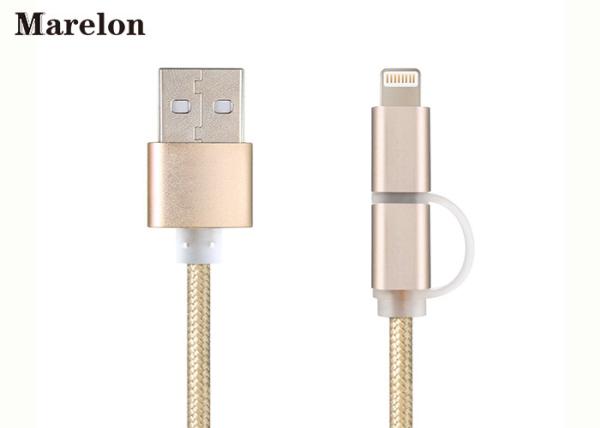 Copper Wire Computer USB Data Cable / Mobile Phone Cables Increases Durability