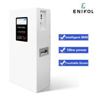Pantalla táctil 15kwh 300ah Baterías de iones de litio montadas en la pared 51.2V Batería LiFePo4