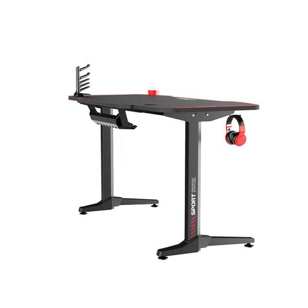 L Shaped Portable Internet Cafe Stand Gaming Desk for Home Office Furniture