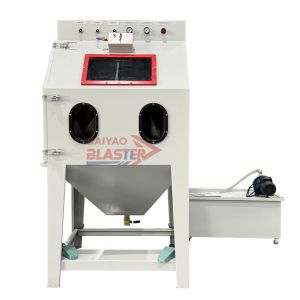 Vapor Cleaning Wet Sandblasting Machine for Closed Loop System
